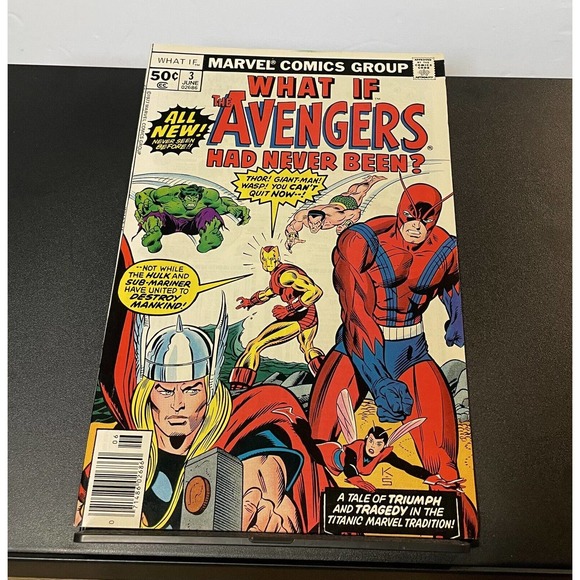 What If # 1,2,3 Marvel comics from 1977....Spider-Man ,Hulk.Avengers - Picture 4 of 12